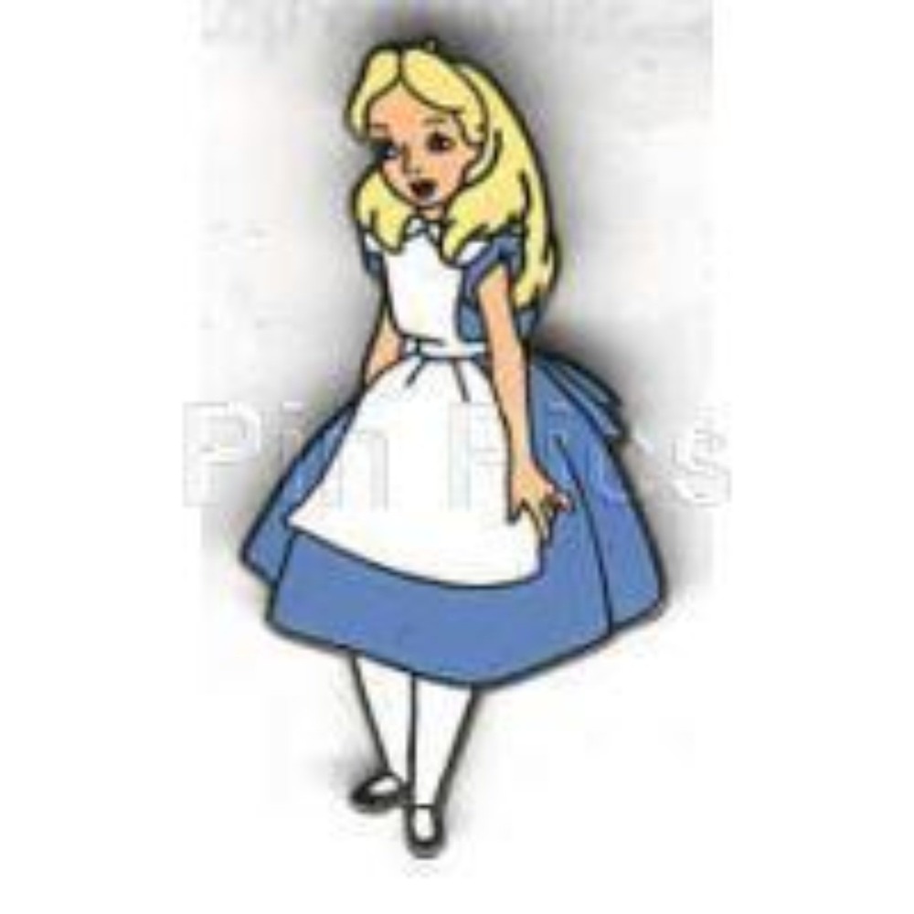 Disney Pin Alice in Wonderland Full Length Left Profile Classic VHTF 3649 DLR